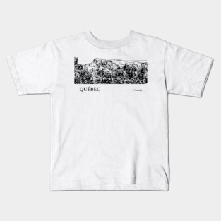 Quebec Canada Kids T-Shirt