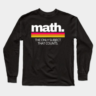 Math Long Sleeve T-Shirt