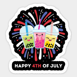 Boba Milk Bubble Tea Lover Sticker