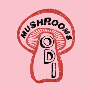 Mushroom Grips BMX Bike Racing T-Shirt