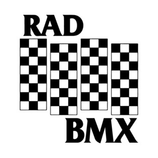 RAD BMX Black Flag T-Shirt