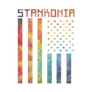 Stankonia America Flag Vintage T-Shirt