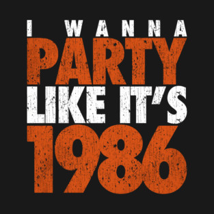New York Mets Party Like 1986 Vintage T-Shirt