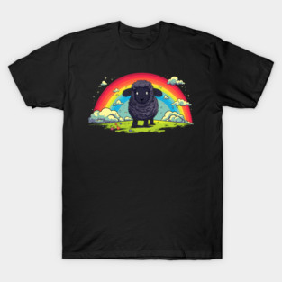Black Sheep Cute Baby T-Shirt