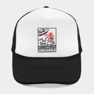 Keith Haring Galerie Watari Exhibition Poster (1983) Hat