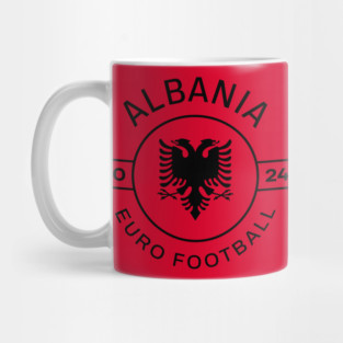 Albania Euro Football 2024 Design Mug