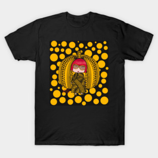 Yayoi Kusama inspired and her little pumpkin T-Shirt