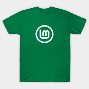 Linux Mint Logo - Monochrome Edition T-Shirt