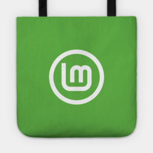 Linux Mint Logo - Monochrome Edition Tote