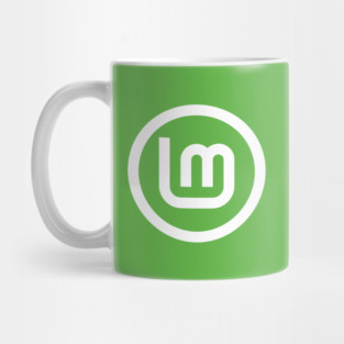 Linux Mint Logo - Monochrome Edition Mug