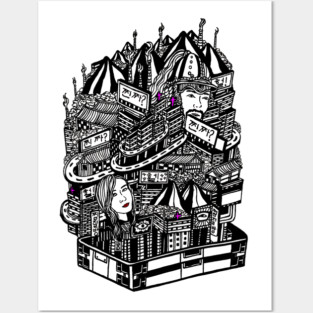 Korea Posters and Art