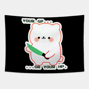 Frostbite Snowbloom - Your GP or your HP. Tapestry