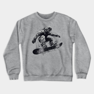Snowboarding Crewneck Sweatshirt