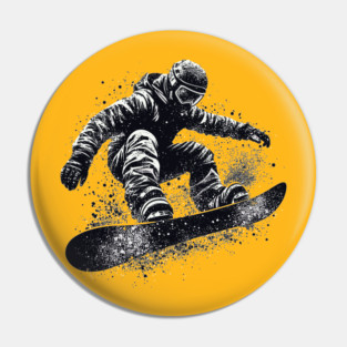 Snowboarding Pin