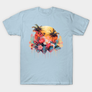 Hawaiian Tropical T-Shirt