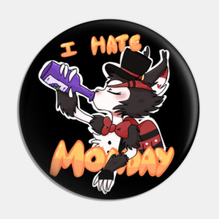 Husk - Fanart Hazbin Hotel Pin