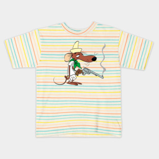 Mouse with gun Kids T-Shirt