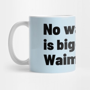 No way bells is bigger than Waimea Bro - Point Break Mug