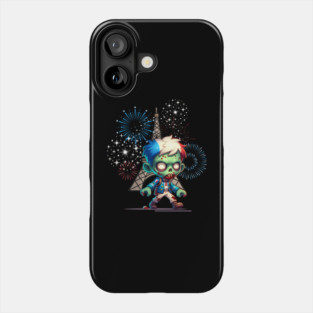 Zombie Bastille Day Phone Case