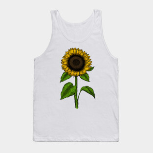 Sunflower Tank Top