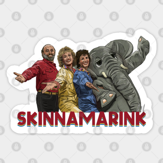 Sharon, Lois & Bram's Skinnamarink Sticker by 51Deesigns