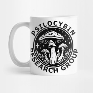 Psilocybin Research Group Mushroom Logo Mug