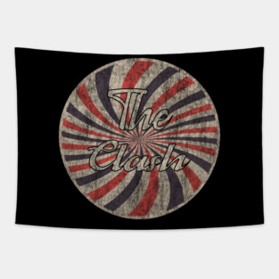 Vintage Circle The Clash Tapestry