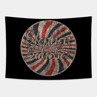 Vintage Circle Stephen Sanchez Tapestry