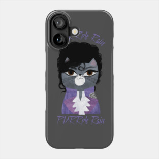 PURRple Rain Phone Case