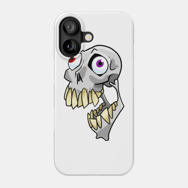 Goofy Skull Phone Case by AndroidCodex