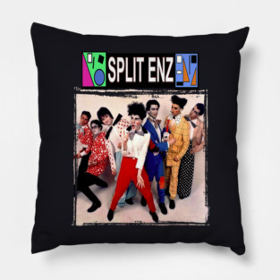 Split Enz Band Pillow