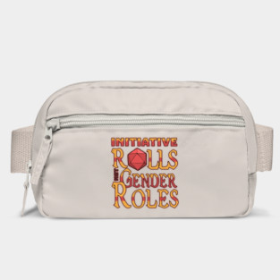 Initiative Rolls Not Gender Roles Funny Dungeons And Dragons DND D20 Lover Bag
