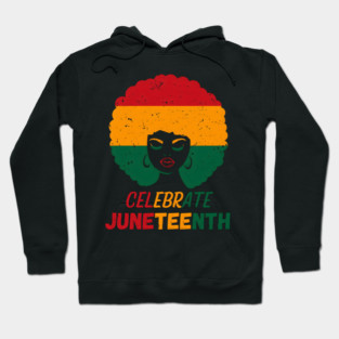 Celebrate Juneteenth: Afro Pride & Freedom Hoodie