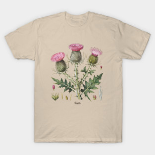 Scottish Thistle Botanical T-Shirt
