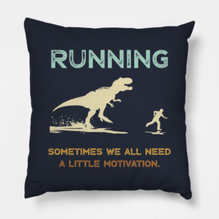 Running Motivation Pillow