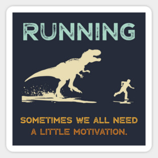 Running Motivation Sticker