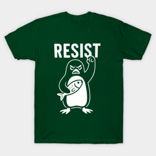Resist-Penguin T-Shirt