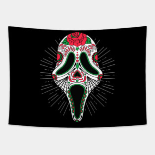 Dia De Los Ghostface Tapestry