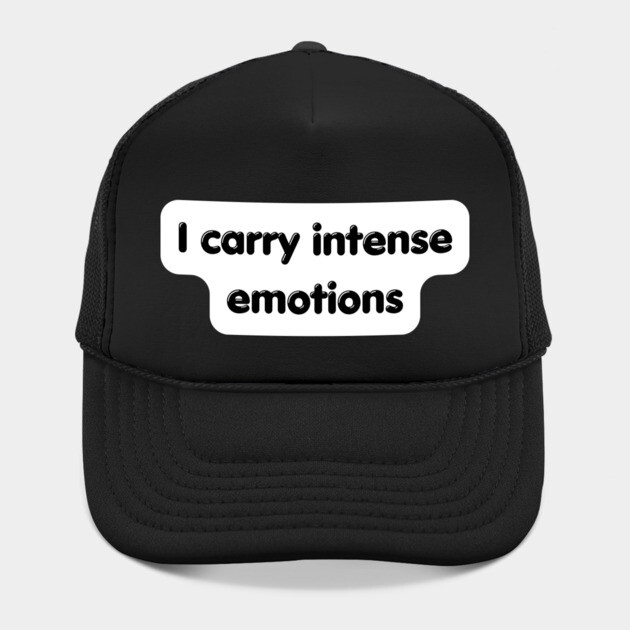 I carry emotion by Low Life Shirts