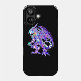 quetzalcoatl mexican mecha robot kaiju ecopop in totonac patterns art Phone Case