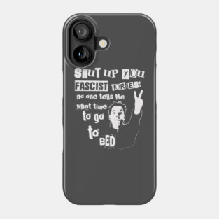 Shut Up You Fascist,The Young Ones Grunge Phone Case