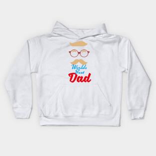 Worlds Best Dad Kids Hoodie