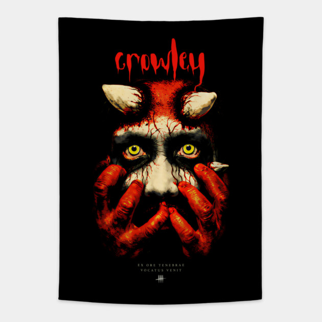 CROWLEY Tapestry by artslaves