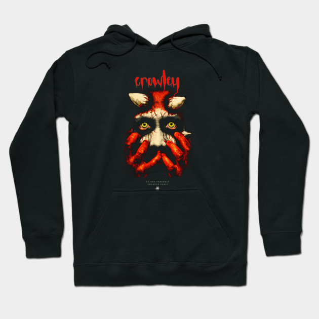 CROWLEY Hoodie by artslaves