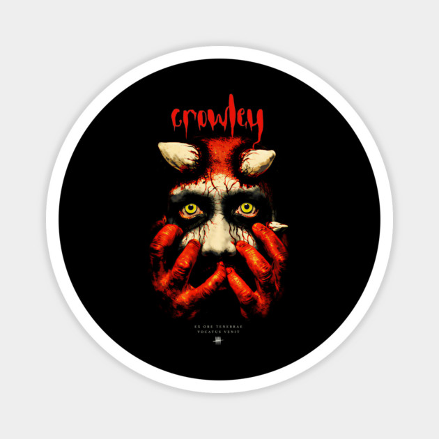 CROWLEY Magnet by artslaves