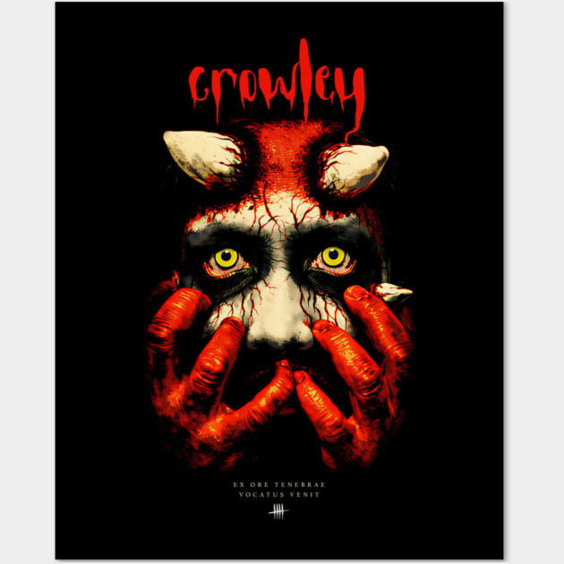 CROWLEY Wall Art by artslaves