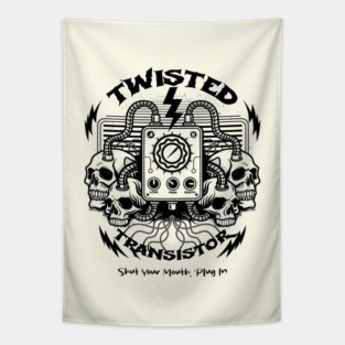TWISTED TRANSISTOR Tapestry