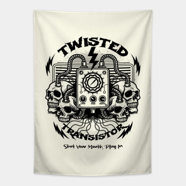 TWISTED TRANSISTOR Tapestry by artslaves