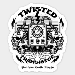 TWISTED TRANSISTOR Sticker