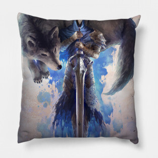 Artorias Dark Souls Pillow